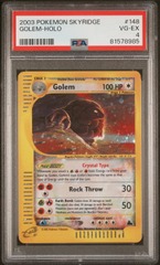 Golem - 148/144 - Holo Rare - PSA 4